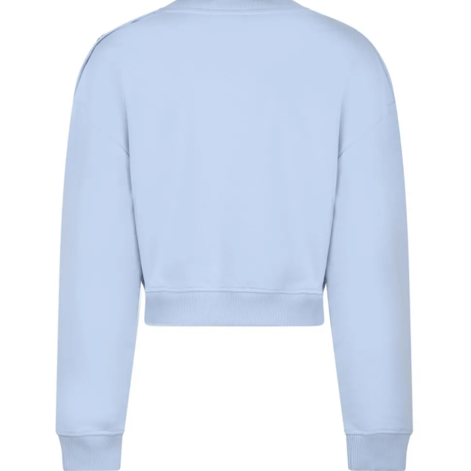 Balmain - Printed Sweatshirt - Light Blue - Balmain Exclusive Luxury Collection - Avvenice