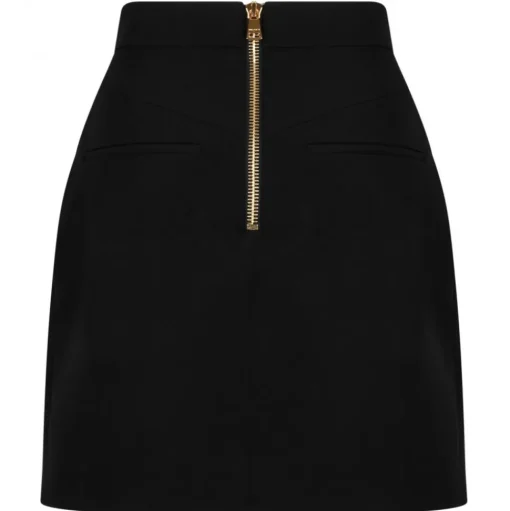 Balmain - Skirt - Black - Balmain Exclusive Luxury Collection - Avvenice