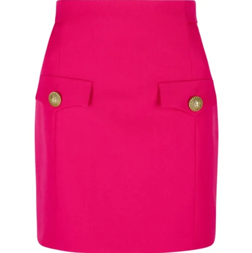 Balmain - Skirt - Fuchsia - Balmain Exclusive Luxury Collection - Avvenice