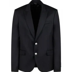 Balmain - Two Button Jacket - Black - Balmain Exclusive Luxury Collection - Avvenice