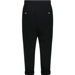 Balmain - Virgin Wool Track Pants - Black - Balmain Exclusive Luxury Collection - Avvenice