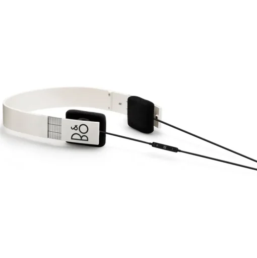 Bang & Olufsen - B&O Play - Form 2i - White - Lightweight and Ergonomic Retro Chic Designed Headphone - Avvenice