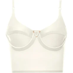Belarex - L.A. Bralette - White - Bralette - Lingerie - Luxury Exclusive Collection - Avvenice