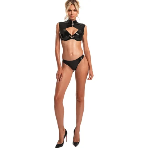 Belarex - New York Thong - Black - Thong - Lingerie - Luxury Exclusive Collection - Avvenice