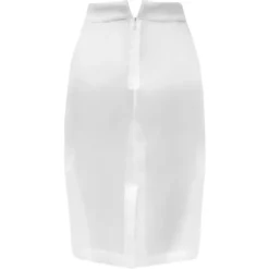 Belarex - Venice Midi Skirt - White - Skirt - Lingerie - Luxury Exclusive Collection - Avvenice