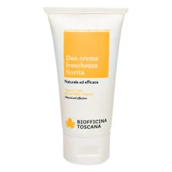 Biofficina Toscana - Fresh Floral Deodorant Cream - Body Line - Organic Vegan Cosmetics - Avvenice