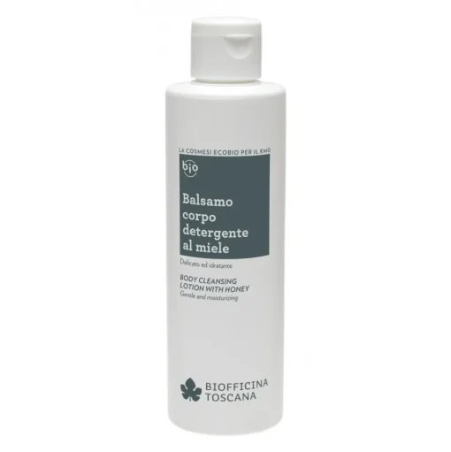 Biofficina Toscana - Honey Body Cleansing Lotion - Cleansing Line - Organic Vegan Cosmetics - Avvenice