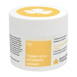 Biofficina Toscana - Rich Sea Buckthorn Cream - Body Line - Organic Vegan Cosmetics - Avvenice