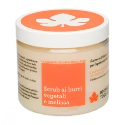 Biofficina Toscana - Scrub with Vegetable Butter and Melissa Oil - Body Line - Organic Vegan Cosmetics - Avvenice
