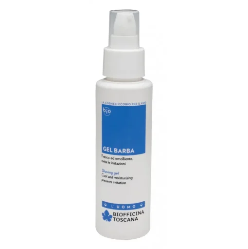 Biofficina Toscana - Shaving Gel - Men's Line - Organic Vegan Cosmetics - Avvenice