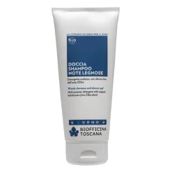Biofficina Toscana - Woody Shampoo and Shower Gel - Men's Line - Organic Vegan Cosmetics - Avvenice
