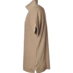 BoB Company - Short Sleeves Polo Shirt with Print - Sand - T-Shirt - Made in Italy - Luxury Exclusive Collection - Avvenice