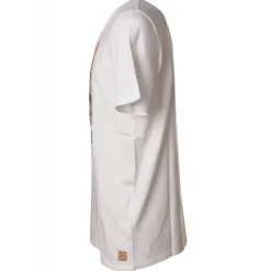 BoB Company - T-Shirt with Multicolor Print and Patches - White - T-Shirt - Made in Italy - Luxury Exclusive Collection - Avvenice