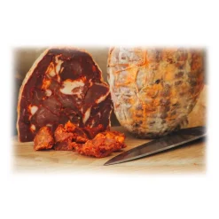 Bontà di Fiore - Ventricina del Vastese - Half Ventricina - Presidio Slow Food - 600 g - Avvenice