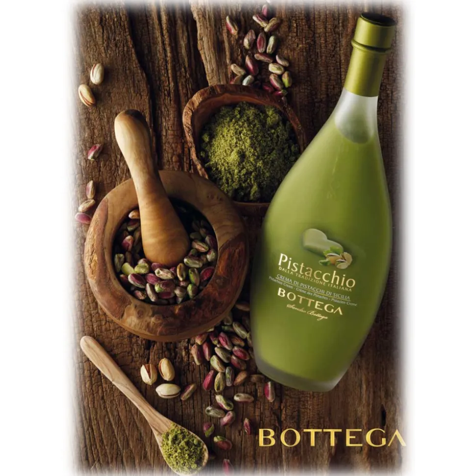 Bottega - Pistacchio - Pistachio Cream Bottega - Cremes - Liqueurs and Spirits - Large - Avvenice