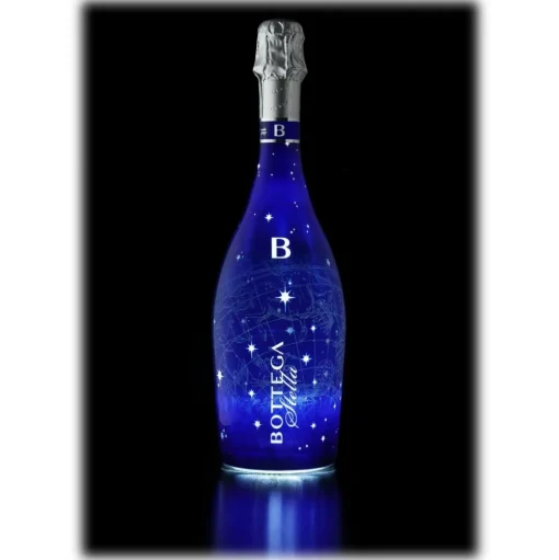 Bottega - Star - Bottega Stella Millesimato Brut - Speciale Cuveé - Gift Box - Led Edition - Luxury Limited Edition Prosecco - Avvenice