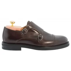 Bottega Senatore - Didio - Double Monk Straps - Italian Handmade Man Shoes - High Quality Leather Shoes - Avvenice