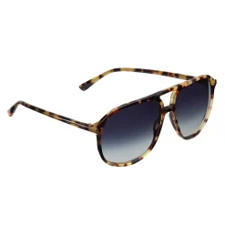 Bottega Veneta - Acetate Aviator Classic Sunglasses - Brown Havana - Sunglasses - Bottega Veneta Eyewear - Avvenice
