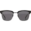 Bottega Veneta - Clubmaster Sunglasses - Black Grey - Sunglasses - Bottega Veneta Eyewear - Avvenice