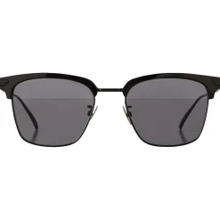 Bottega Veneta - Clubmaster Sunglasses - Black Grey - Sunglasses - Bottega Veneta Eyewear - Avvenice