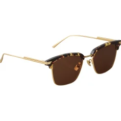 Bottega Veneta - Clubmaster Sunglasses - Brown Havana - Sunglasses - Bottega Veneta Eyewear - Avvenice