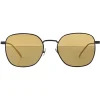 Bottega Veneta - Metal Square Sunglasses - Black - Sunglasses - Bottega Veneta Eyewear - Avvenice