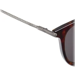 Bottega Veneta - Square Sunglasses - Black Grey Brown - Sunglasses - Bottega Veneta Eyewear - Avvenice