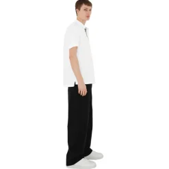 Burberry - Cotton Polo Shirt - White - Exclusive Burberry Collection - Avvenice