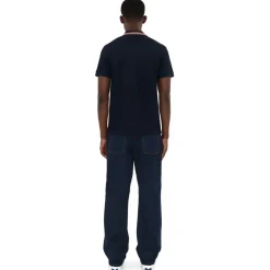 Burberry - Cotton Polo Shirt - Coal Blue - Exclusive Burberry Collection - Avvenice