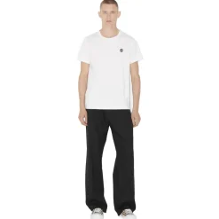 Burberry - Cotton T-Shirt - White - Exclusive Burberry Collection - Avvenice