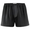 by Dariia Day - Silk Boxers - Midnight Black - Fashion - New Collection - Mulberry Silk - Artisan Silk Boxers - Luxury - Avvenice
