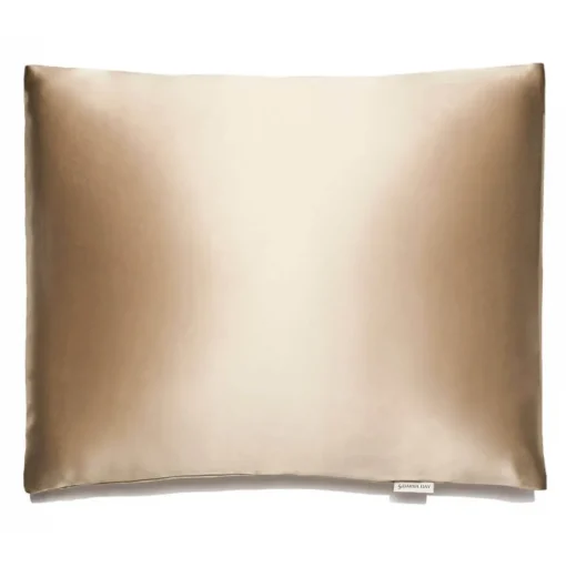 by Dariia Day - Silk Pillowcase - French Beige - Bedding - Home - Mulberry Silk - Artisan Silk Pillowcase - Luxury - Avvenice