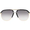 Cazal - Vintage 9085 - Legendary - Black Matt Gold - Sunglasses - Cazal Eyewear - Avvenice