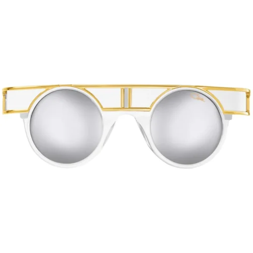 Cazal - Vintage 002 - Legendary - Limited Edition - White - Gold - Sunglasses - Cazal Eyewear - Avvenice