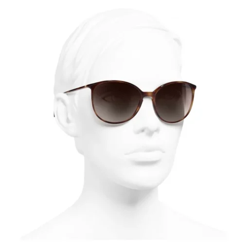 Chanel - Butterfly Sunglasses - Tortoise Brown - Chanel Eyewear - Avvenice