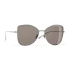 Chanel - Butterfly Sunglasses - Dark Silver Brown - Chanel Eyewear - Avvenice