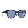 Chanel - Butterfly Sunglasses - Dark Blue - Chanel Eyewear - Avvenice