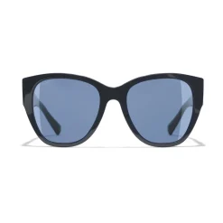 Chanel - Butterfly Sunglasses - Dark Blue - Chanel Eyewear - Avvenice