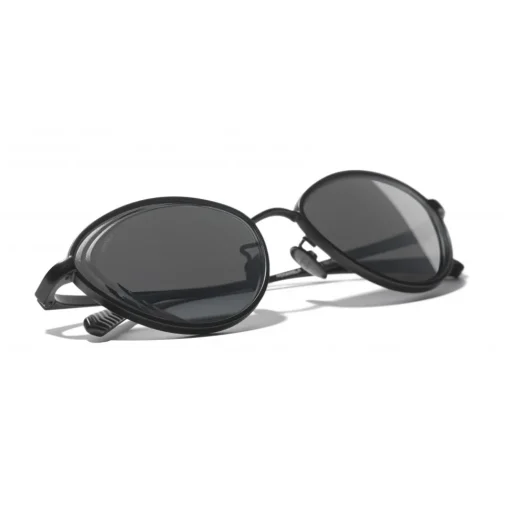 Chanel - Cat Eye Sunglasses - Black Gray - Chanel Eyewear - Avvenice