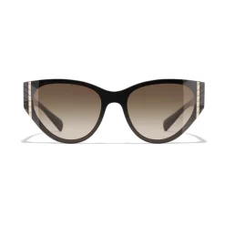 Chanel - Cat Eye Sunglasses - Brown - Chanel Eyewear - Avvenice