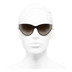 Chanel - Cat Eye Sunglasses - Brown - Chanel Eyewear - Avvenice