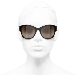 Chanel - Pantos Sunglasses - Brown - Chanel Eyewear - Avvenice