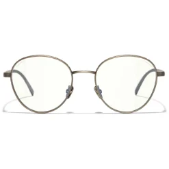 Chanel - Pantos Sunglasses - Dark Gold Transparent - Chanel Eyewear - Avvenice