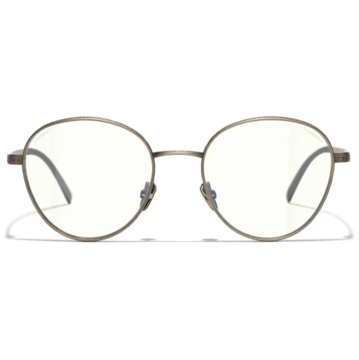 Chanel - Pantos Sunglasses - Dark Gold Transparent - Chanel Eyewear - Avvenice