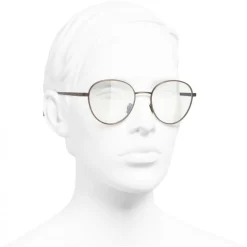 Chanel - Pantos Sunglasses - Dark Gold Transparent - Chanel Eyewear - Avvenice