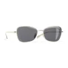 Chanel - Rectangle Sunglasses - Gold Gray - Chanel Eyewear - Avvenice