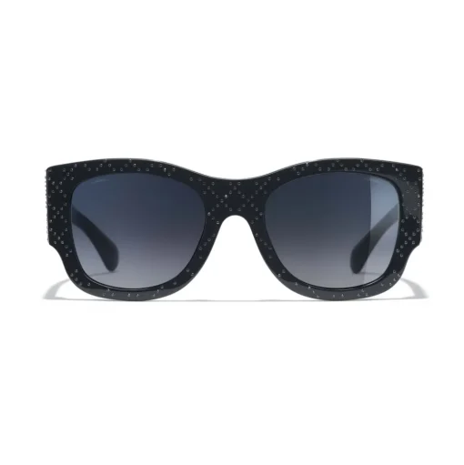 Chanel - Rectangle Sunglasses - Dark Blue Gradient - Chanel Eyewear - Avvenice