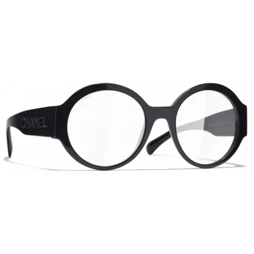 Chanel - Round Sunglasses - Dark Blue Transparent - Chanel Eyewear - Avvenice