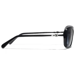 Chanel - Square Sunglasses - Dark Blue - Chanel Eyewear - Avvenice