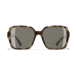 Chanel - Square Sunglasses - Tortoise Brown - Chanel Eyewear - Avvenice